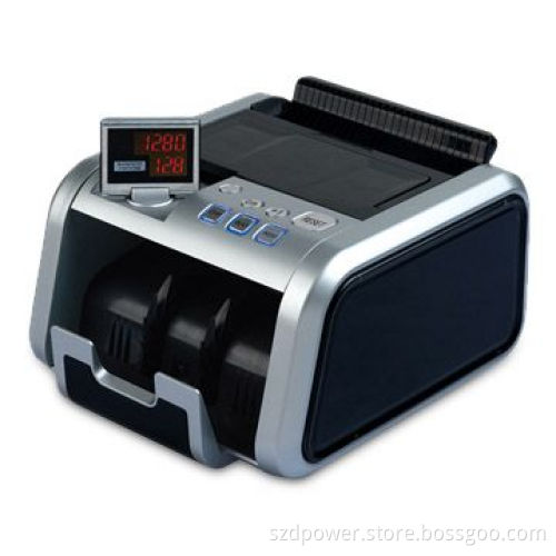Elegant Banknote Counter with 1,100 Notes/Minute Speed and 250 Notes Stacker Capacity